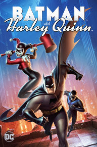 Harley negotiates the term  of her  alliance with Batman in Batman and Harley Quinn..