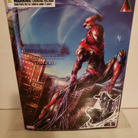 Square Enix Marvel Universe Spider-Man Limited Symbiote Edition Play Arts Kai- Action Figures NIB. .