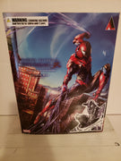 Square Enix Marvel Universe Spider-Man Limited Symbiote Edition Play Arts Kai- Action Figures NIB. .