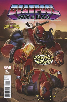 Deadpool Back In Black #1 (of 5) Champions Game Variant * NM*