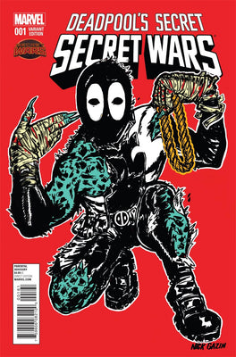 Deadpools Secret Secret Wars #1 Cover E Variant Nick Ganzin  In Stock !!!!