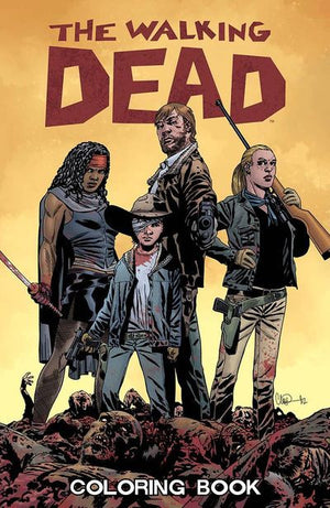 The Walking Dead Adult Coloring Book !!!  * 2016 *