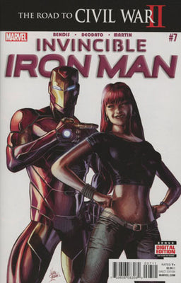 Invincible Iron Man Vol 2 #7 Cover A 1st Ptg Regular Deodato Cover  * NM  *