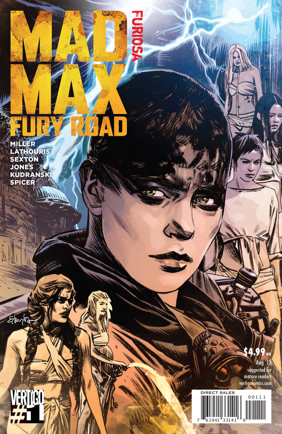 Mad Max Fury Road # 1  Prequel  Furiosa  Movie Coming  1st Print * NM *