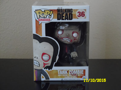 The Walking Dead Tank Zombie  #36  Retired TV Series 2 / Only 2 available. Order now!